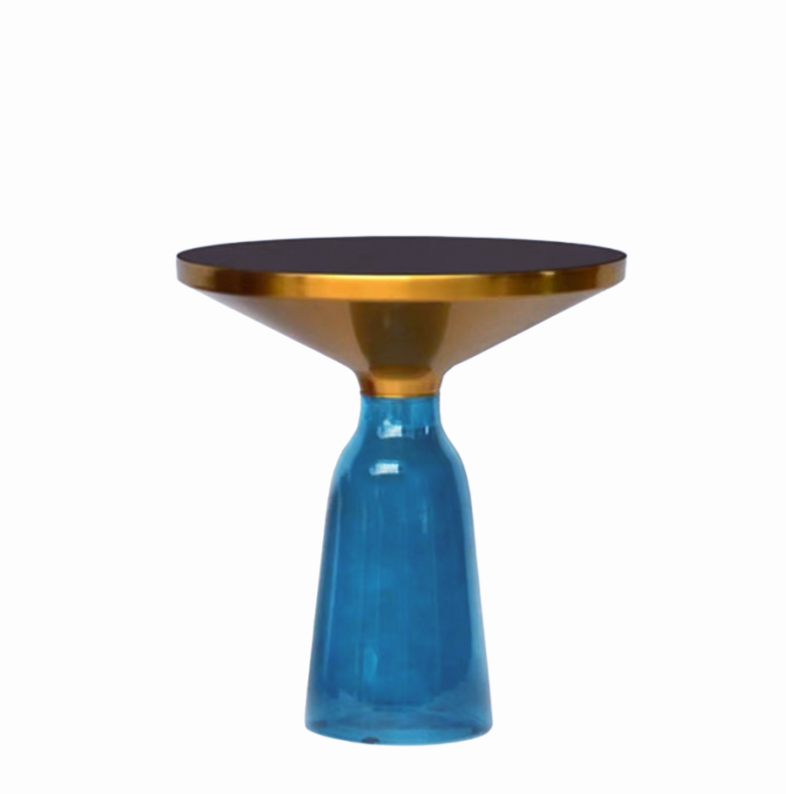 義式極簡 玻璃 邊几 JT-C-2139#