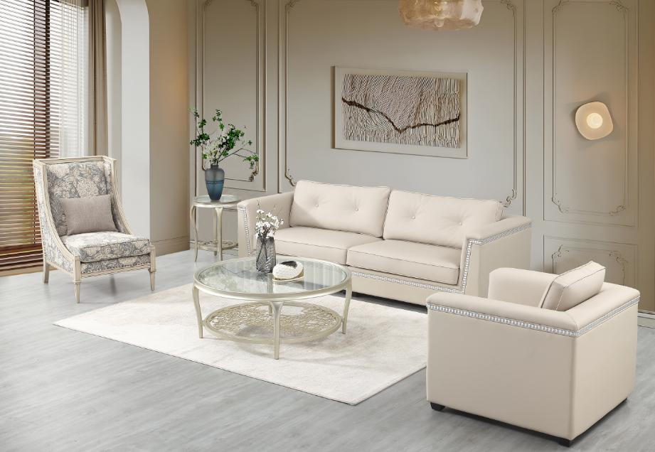 歐美式 納帕皮 實木沙發QJ-FX30沙發