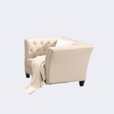 歐美式 真皮軟靠 實木謝爾頓沙發QJ-FX21單人位沙發