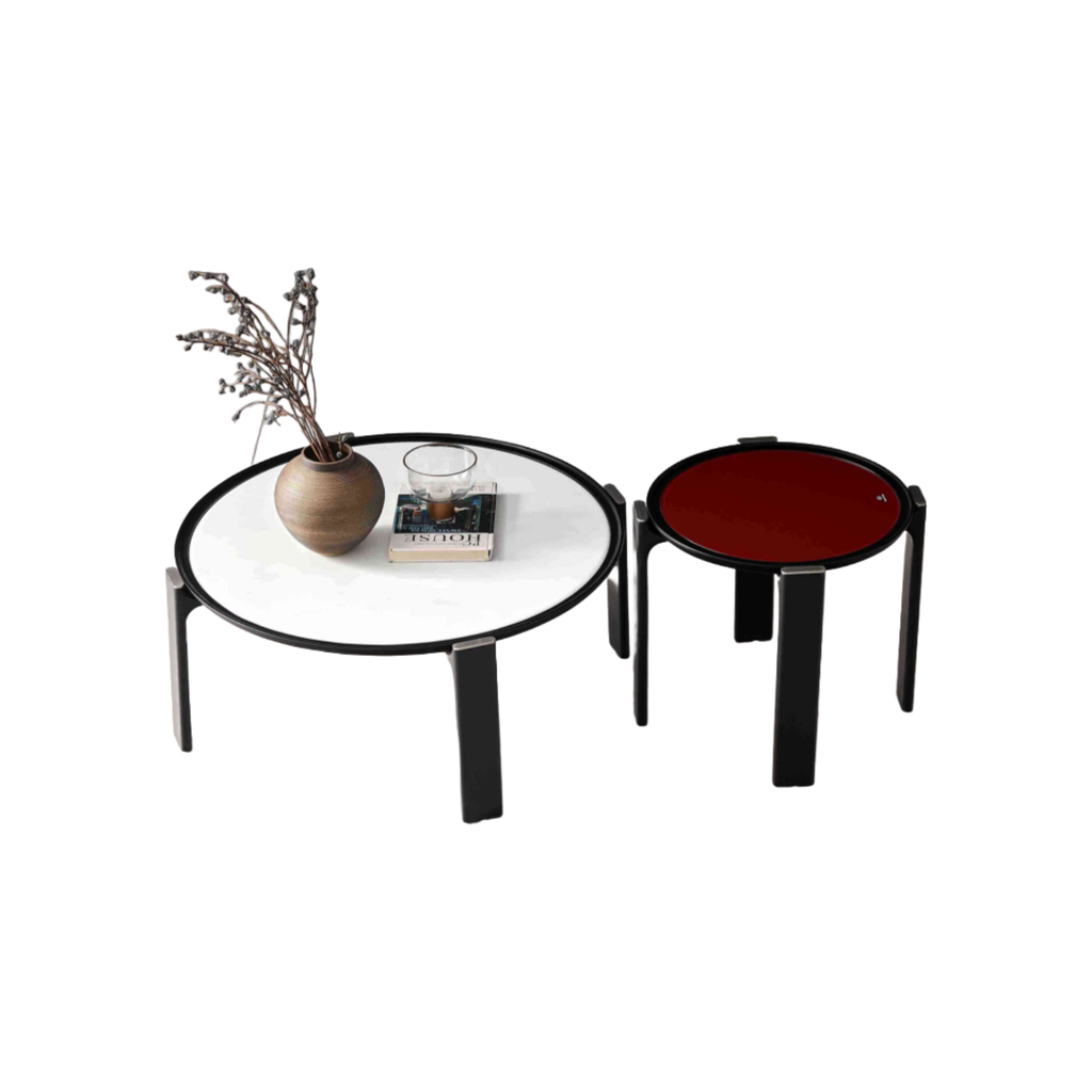 現代簡約 客廳 組合大小圓形茶幾YJJ-2401