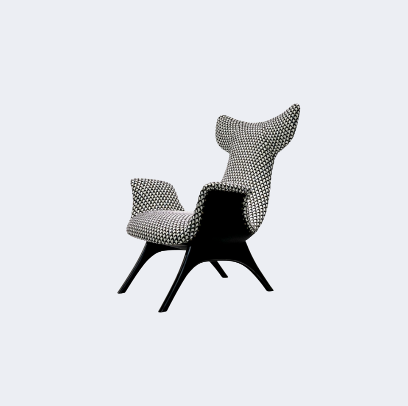 義式現代 設計師款 異形 高背躺椅YFN-AB091