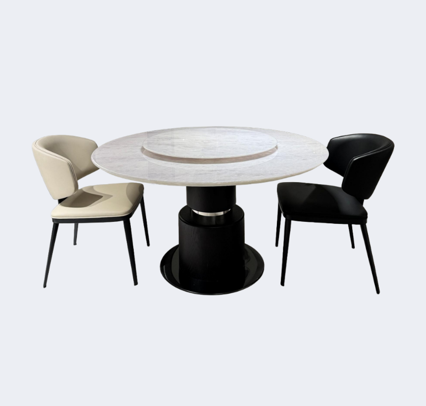 義式極簡 奢石 夢幻星河 帶轉盤圓臺SL-2525#