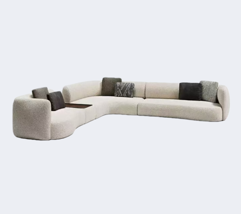 義式極簡 設計師款 布藝 模塊沙發QY-S1658