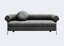 義式極簡 設計師款 布藝 金屬脚沙發QY-S1263