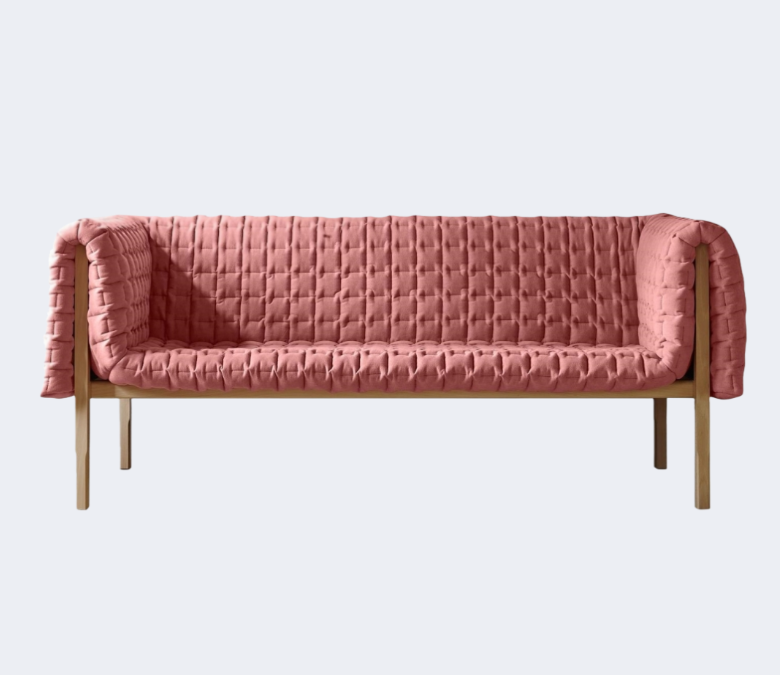 義式極簡 設計師款 布藝 高脚沙發QY-S1272