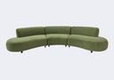 義式極簡 設計師款 弧形 模塊沙發QY-S1322