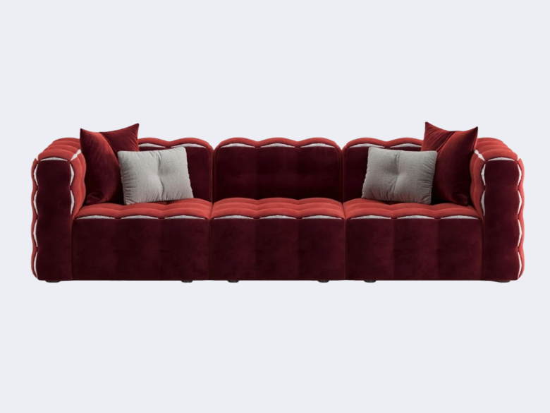 義式極簡 設計師款 模塊 餅乾沙發QY-S1641