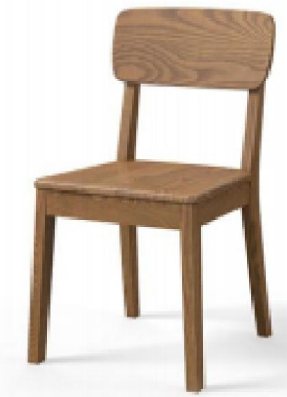 北歐風 全實木餐椅JO-053B#OL