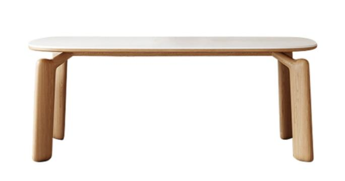 中古刹寂 岩板 長形實木餐桌812#OL