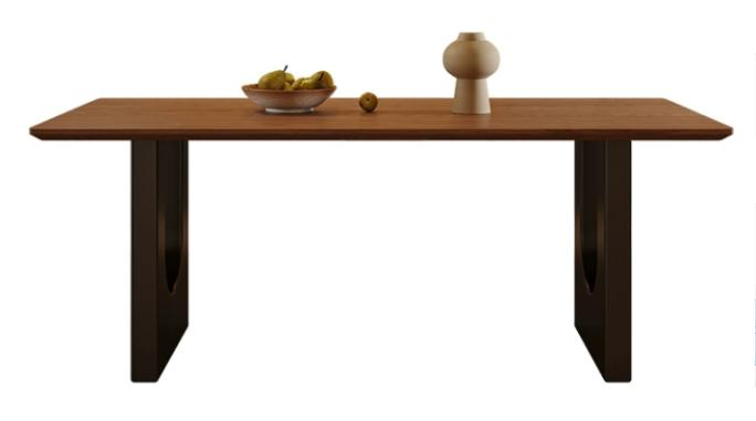 中古刹寂 五金底座 長形實木餐桌HCT243#OL