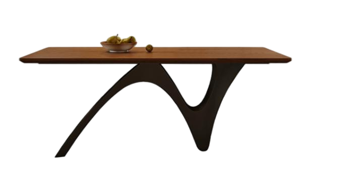 中古刹寂 五金底座 長形實木餐桌HCT245#OL