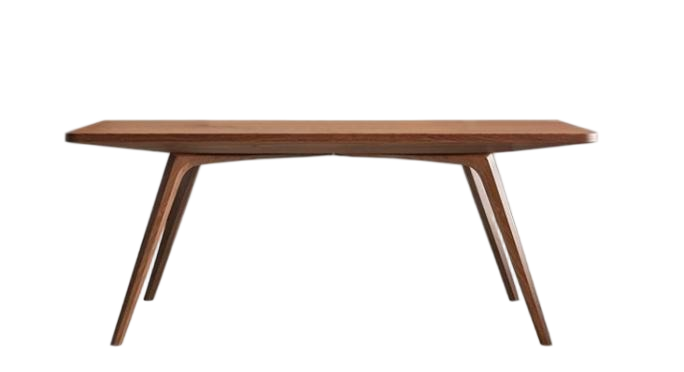 中古風 全實木 長形餐桌807#OL