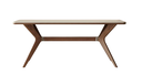 義式極簡 岩板 長形實木餐桌801#OL