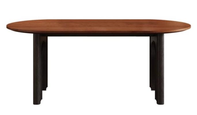 中古刹寂 全實木 長形餐桌2418#OL