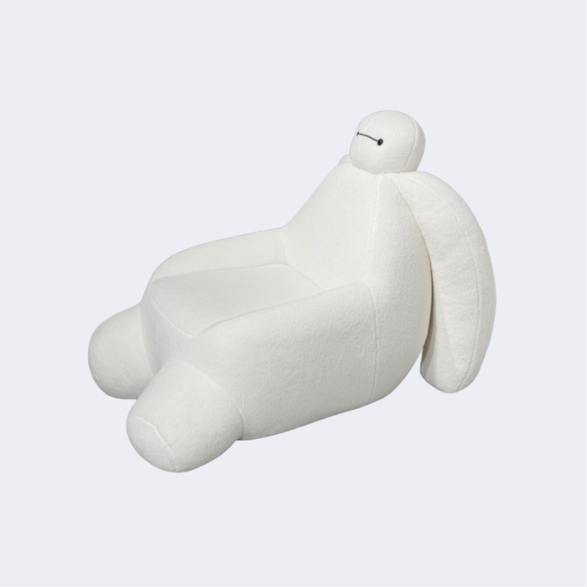 義式極簡 設計師款 異形 大白椅YFN-大白