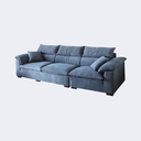 北歐風 矮脚 豆腐塊 布藝沙發OL-165#