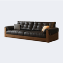 義式極簡風 可儲物 皮面沙發OL-清婉#