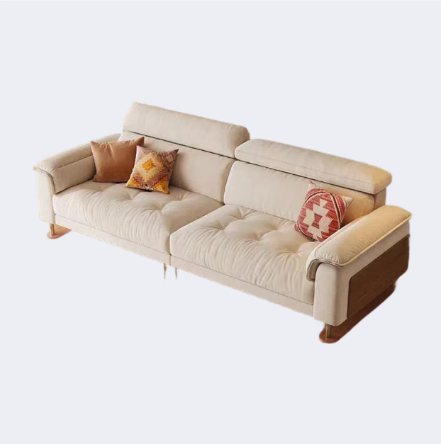 現代簡約風 靠背可調節 布藝沙發OL-2368#