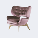 義式極簡 設計師款 拉扣 扶手老虎椅YFN-K283