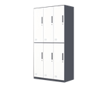 辦公收納 更衣區收納 六門鐵櫃