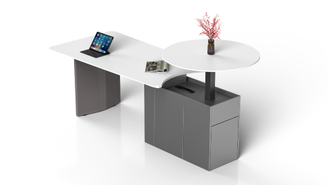 電動智能升降 辦公桌JA-A04-24
升降班臺2.4米