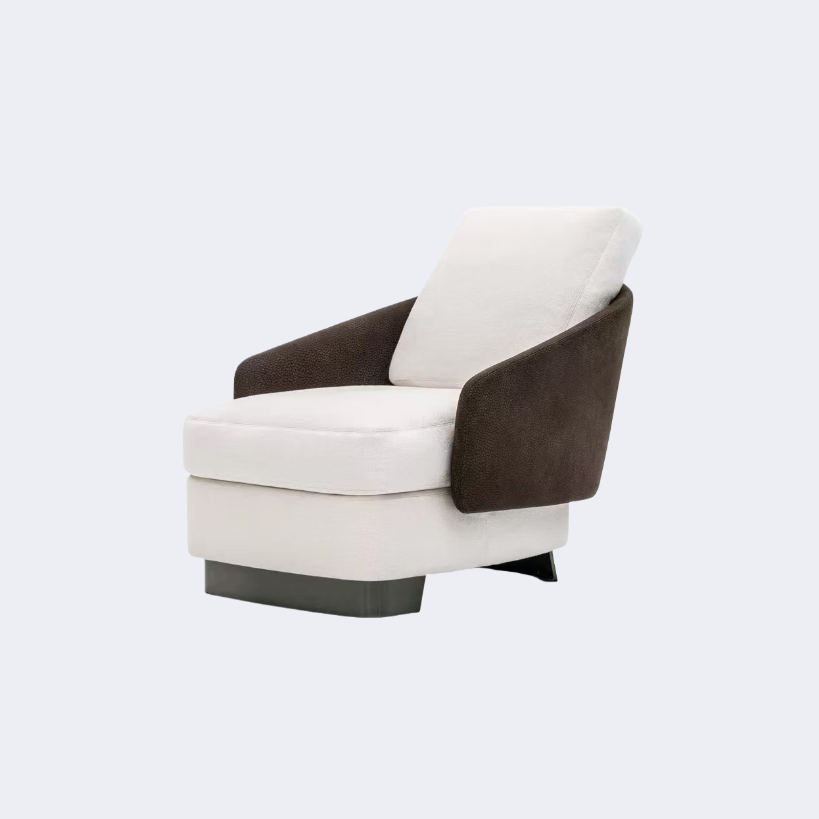 義式極簡 設計師款 布藝 扶手椅YFN-AB1002