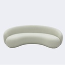 奶油風 腰果 布藝 異形沙發QY