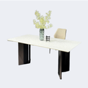 義式極簡 奢石 雪花冰玉 長形餐臺SL-2552#