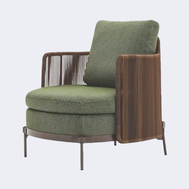 戶外桌椅  繩編 米洛提扶手椅FBL-SY-B09