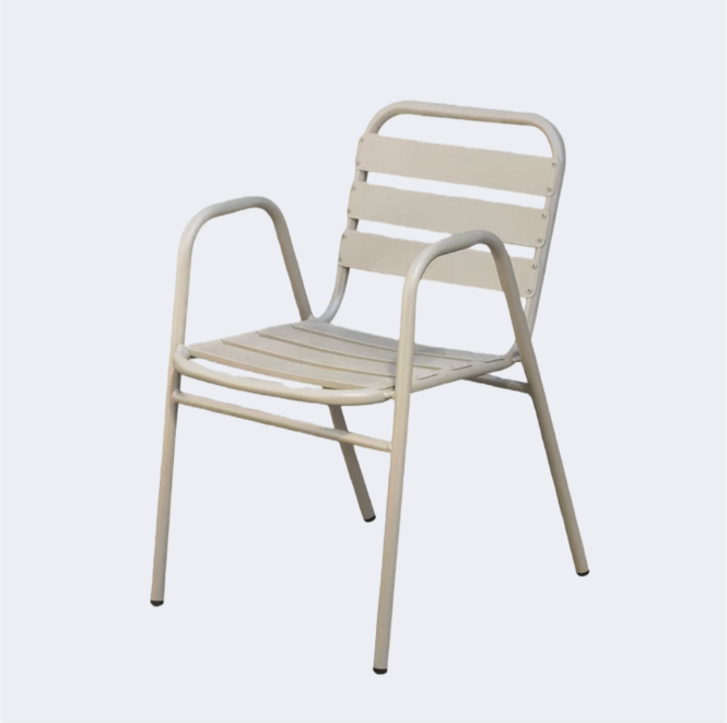 戶外家具 鋁架 橫紋扶手椅FBL-SY-C15