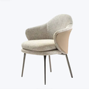 現代簡約 優質棉麻 餐椅 MYBS-702#