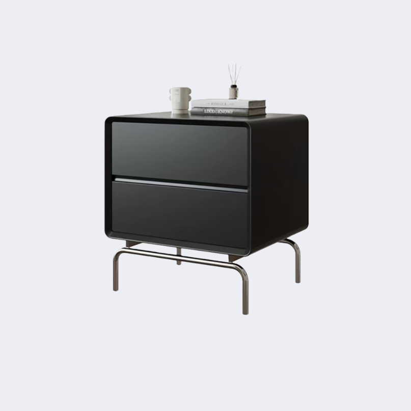 現代簡約 五金脚 雙抽儲物櫃ST-8129#