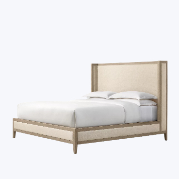 歐美式風格 當代織布庇護床架GT-Bed