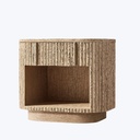 歐美式 穆赫蘭實木 床頭櫃