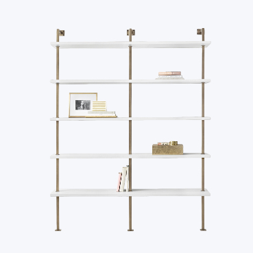 歐美式 名品設計 阿瓦隆雙層書架