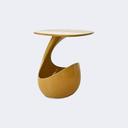 現代簡約 帶寵物窩 圓形邊几ST281-2