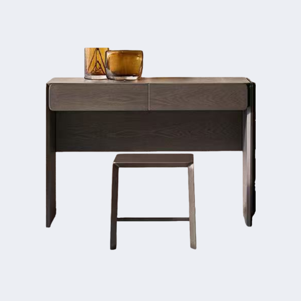 現代簡約 實木（灰橡木皮）梳妝臺ST-T94