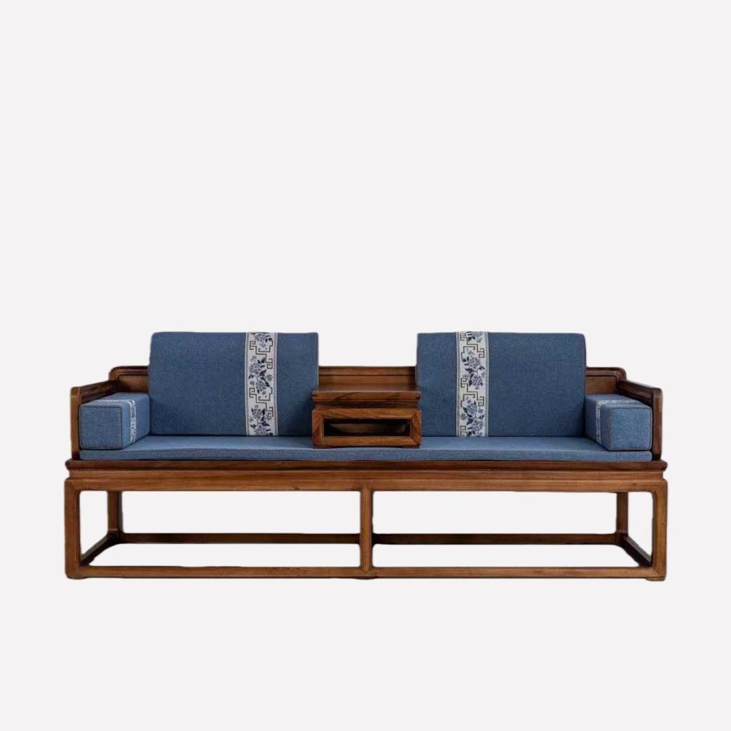 胡桃木雙人 啟程羅漢床