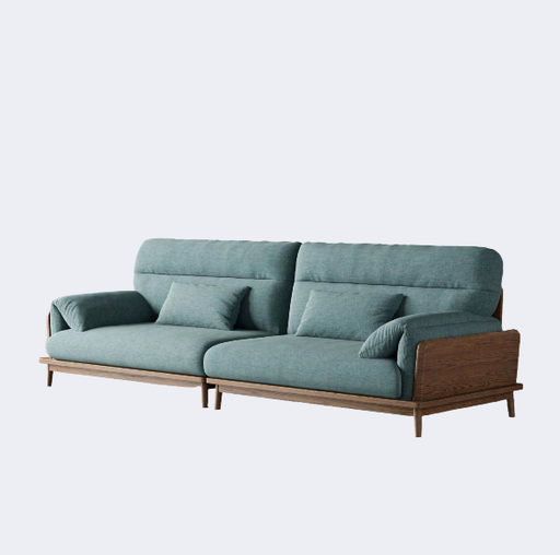 北歐實木 大象耳朵沙發 YLS26(藍色）