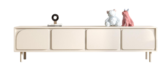 奶油風現代簡約 烤漆四門電視櫃cz117#OL