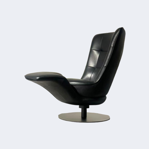 義式極簡 設計師款 皮面 休閑單椅YFN-HT080