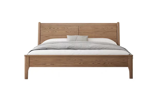 北歐風 白蠟木 實木雙人床YL-TS808床（1.8米）