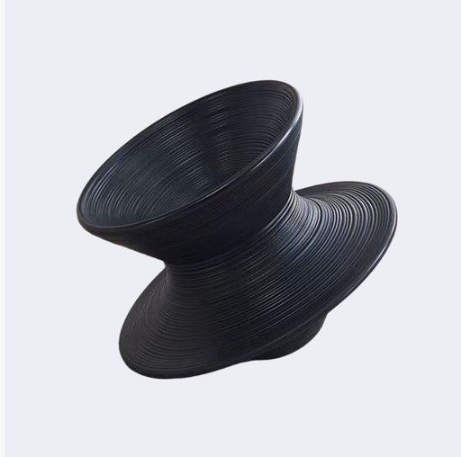 義式極簡 設計師款 異形 休閑單椅YFN-陀螺