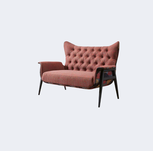 現代輕奢 拉扣軟包 雙人位休閑椅YFN-AC019雙位