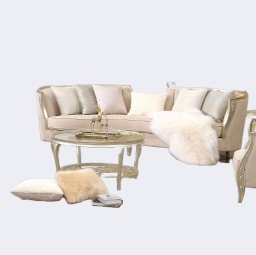 歐美風 布藝 實木弧形沙發QJ-FX11沙發