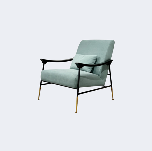 義式極簡 軟包靠背 休閑德哈椅YFN-AB1029