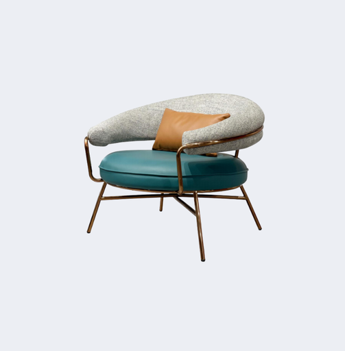 義式極簡 設計師款 布藝 月牙椅YFN-B25