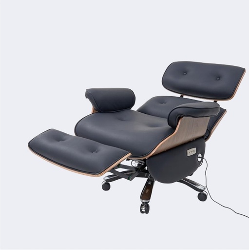 義式極簡 設計師款 電動 伊姆斯皮面躺椅YFN-K121