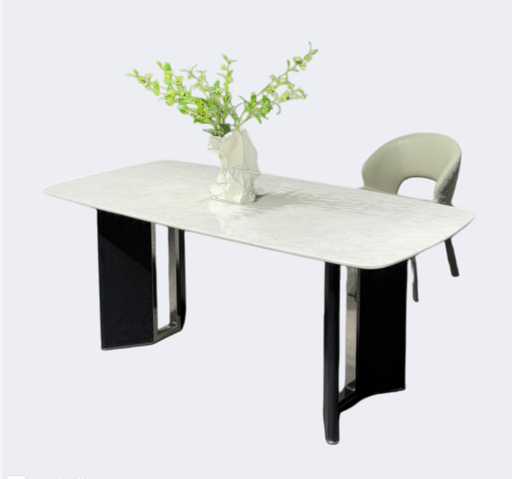 義式極簡 奢石 香檳玉 長餐臺SL-2271#