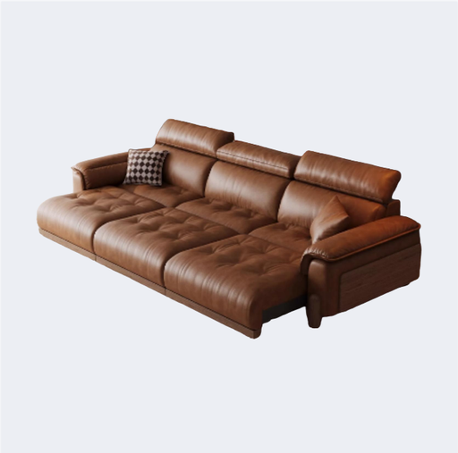 中古風 可調節頭枕 功能型沙發OL-基姆#